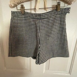 Zara Plaid Shorts